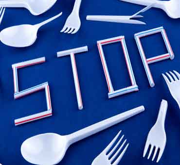 Stop Plastic spoon, fork